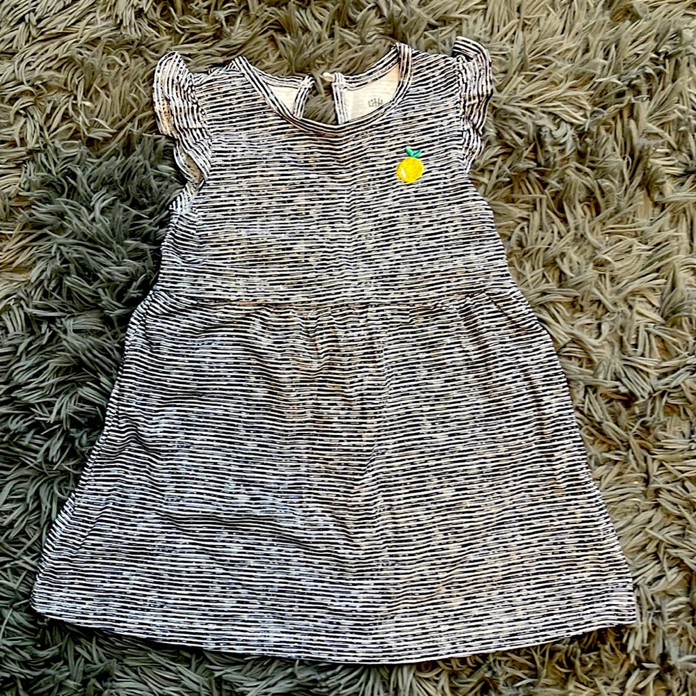 Little Me Dress w/ white shorts